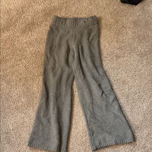 SKIMS Soft Gray Fleece Joggers